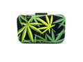Green n Black Leaf Rectangle