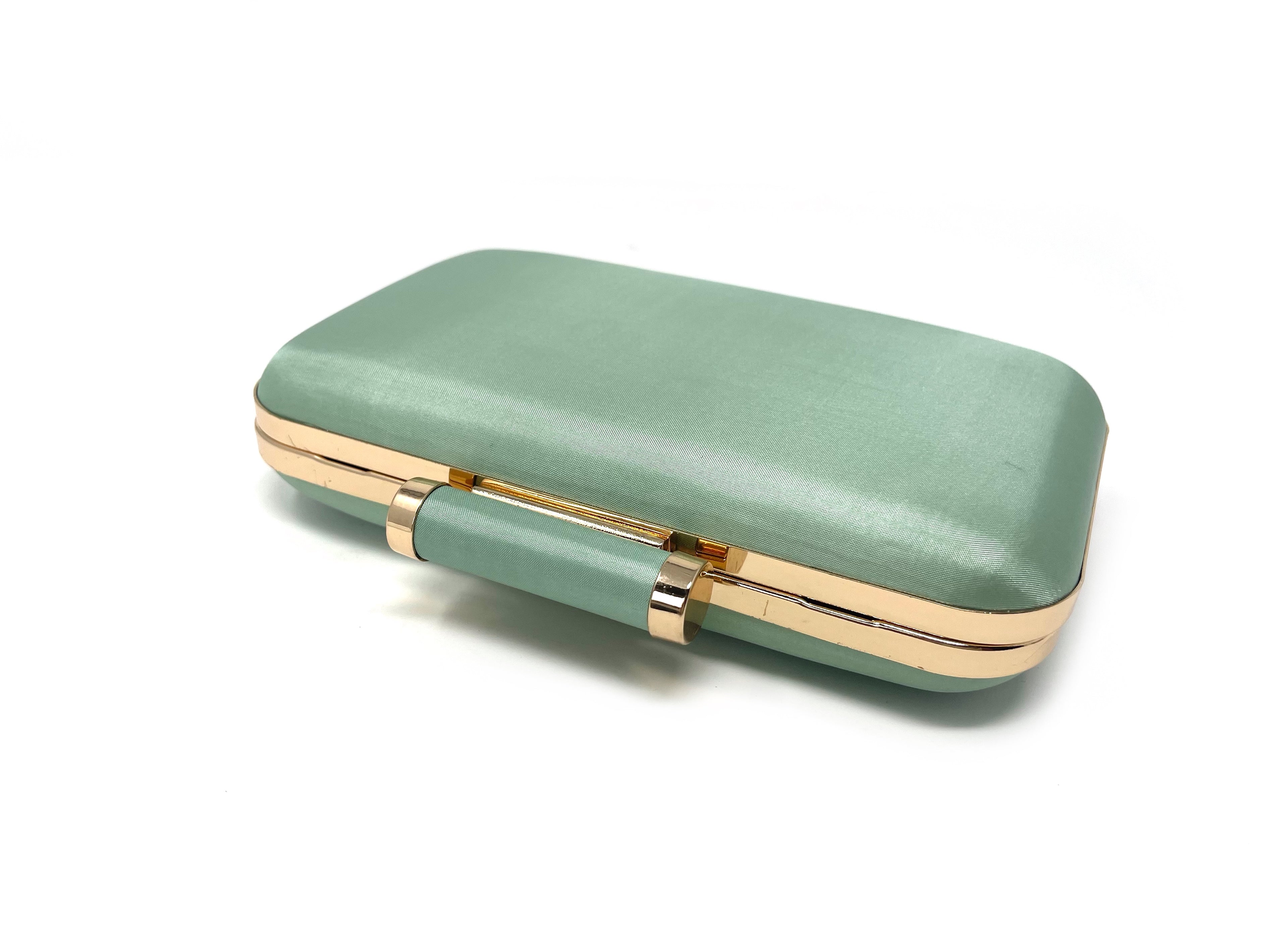 Fabric Wrapped Sage Satin