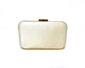 Rectangular Cream Satin