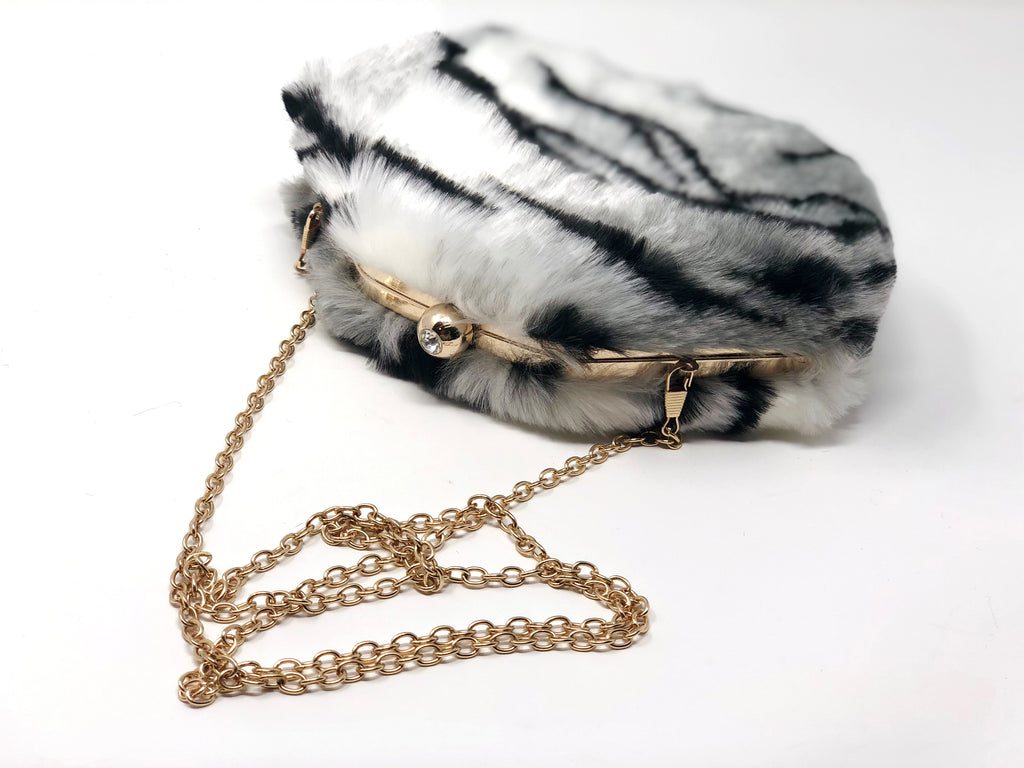 Pentagon Faux White Tiger Fur