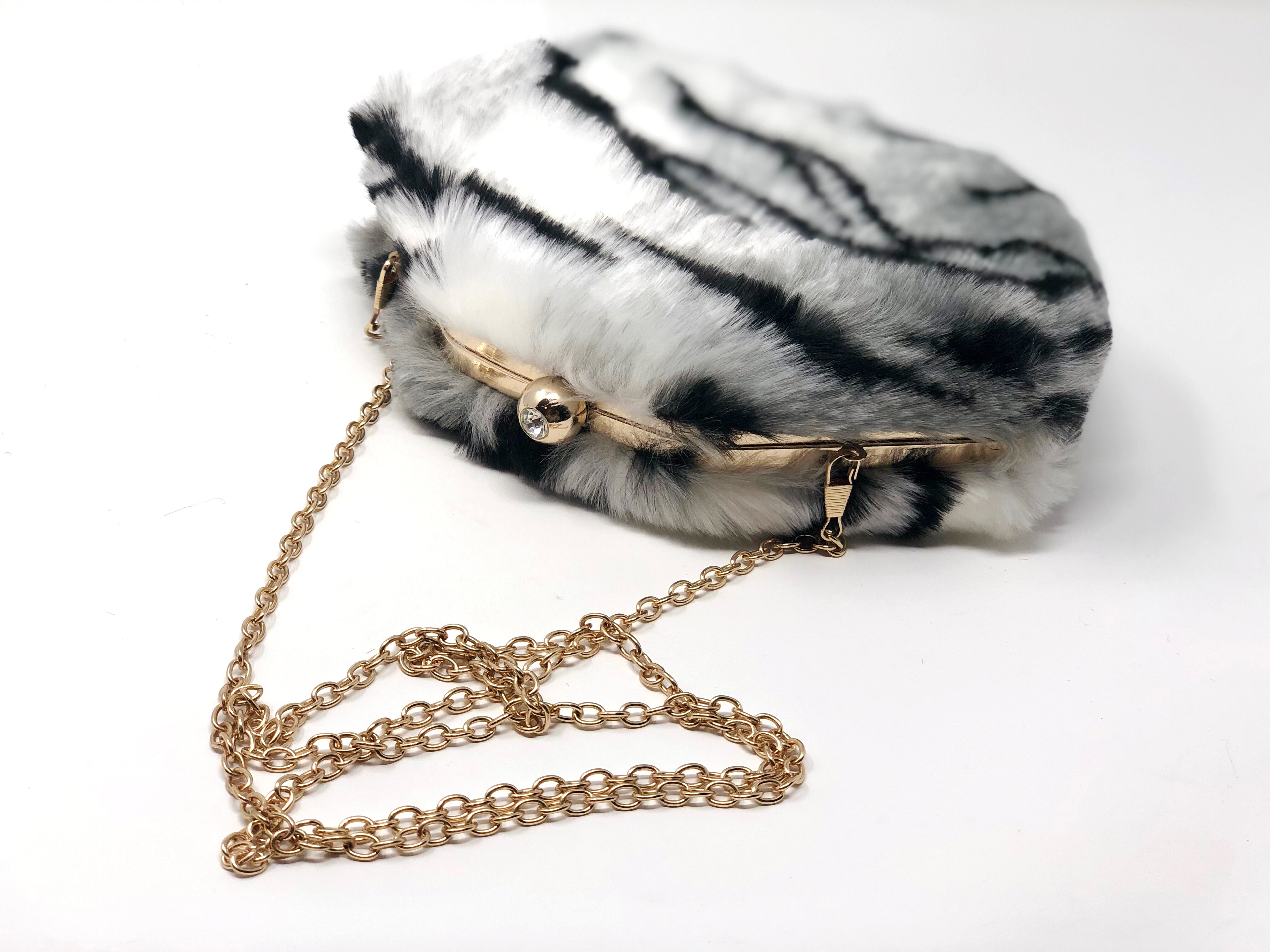 Pentagon Faux White Tiger Fur