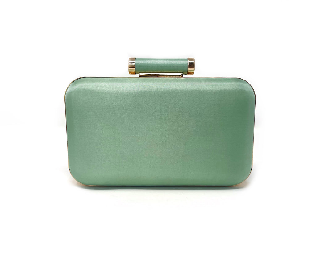Fabric Wrapped Sage Satin